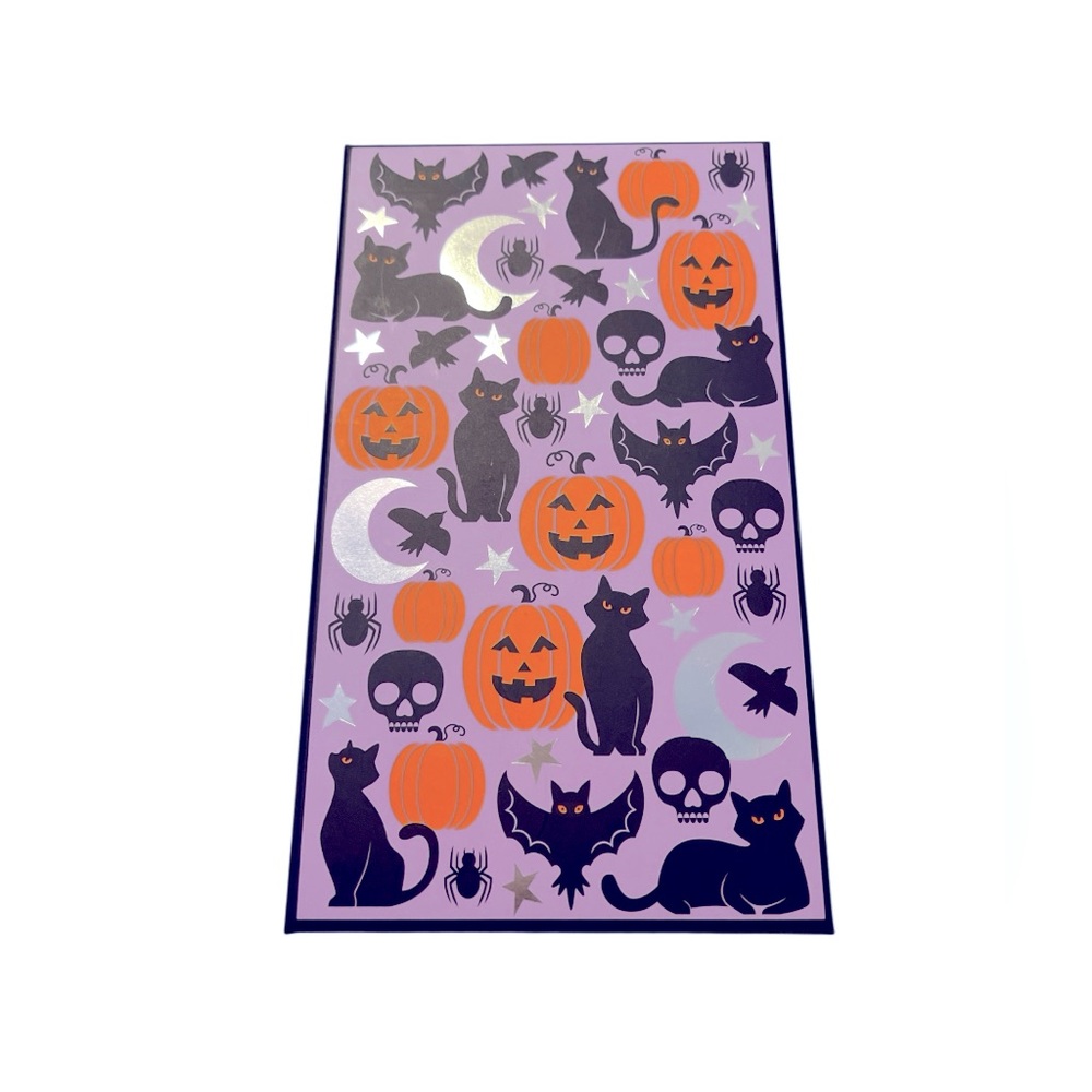 TRUE TO FORM GLASS STONES CANDY CORN ROBOT BAG CHARM - Picture 2 of 2